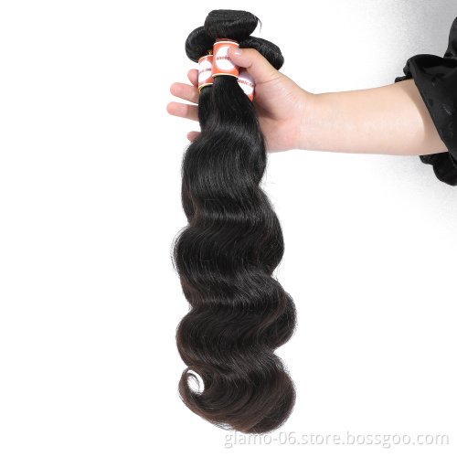 Best Selling Raw Mink Brazilian Vigrin Cuticle Aligned Body Wave hair bundle Hair bundles Indian 100 Human Hair Extensions